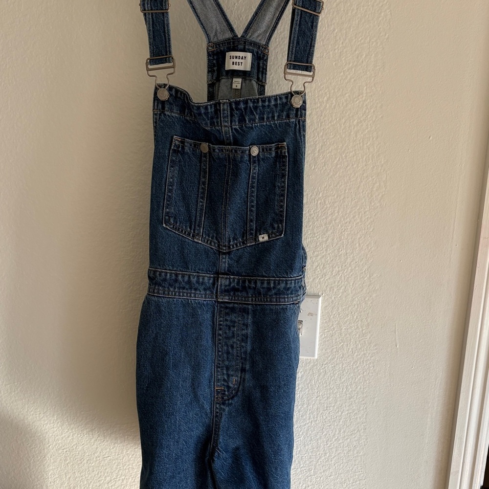 Sunday Best Classic Blue Denim Overalls